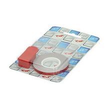 sticker universeel wielbies met montage-adapter rood 5025