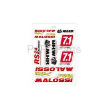 stickerset rst universeel malossi 339780.16 10-delig