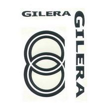 stickerset gilera carbon 5-delig