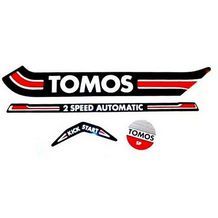 stickerset tomos standard zwart/rood/wit 080010