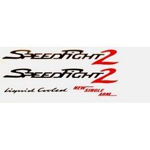 stickerset peugeot speedfight 2 zwart / rood 5-delig