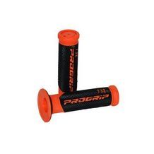 handvatset scooter zwart / oranje progrip 732