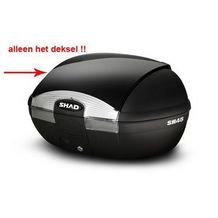 deksel topkoffer zwart shad sh45