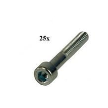 bout inbus m6x25mm 25pcs