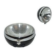 koplamp rond zundapp 517 / kreidler / mod529 170 zwart