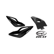 zijkappen set xtreme met seatcover yamaha aerox zwart bcd coque00302 3-delig