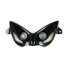 koplamp met led lamp model audi yamaha aerox zwart DMP