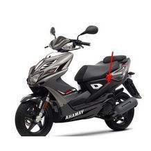 zijkap midden yamaha aerox 2013 zwart links origineel 1phf171100