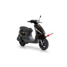 voorspatbord piaggio zip 2000 zwart lucido 94 piaggio origineel 6515280090