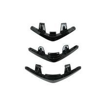 sierstrip set voorscherm midden boemerang vespa primavera / sprint zwart glans 3pcs