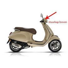 stuurkap primavera matt beige 516 / a boven piaggio origineel 67364600q9