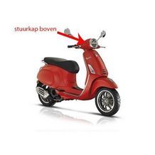 stuurkap primavera mat rood 896 / a boven piaggio origineel 67364600s8