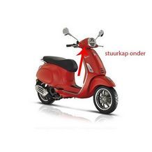 stuurkap primavera mat rood 896 / a onder piaggio origineel 1b005469000s8