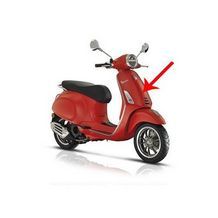 voorscherm midden primavera rst mat rood 896 / a piaggio origineel 1b005209000s8