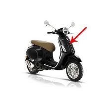 voorscherm midden primavera rst zwart vulcano 98 / a piaggio origineel 1b005209000xn2