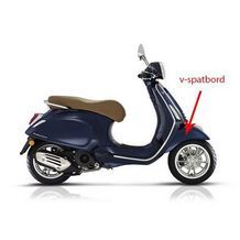 voorspatbord primavera blauw met 289 / a piaggio origineel 1b003894000dk