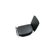 duo-seat met rugsteun brom vespa / universeel zwart