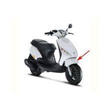 voorspatbord piaggio zip 2000 wit 724 piaggio origineel 6515280087