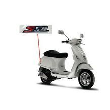 sticker woord [s50] vespa S smoke rechtsachter origineel 673280