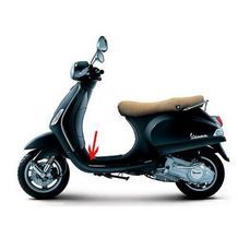 treeplank vespa lx zwart grafite 79 / a