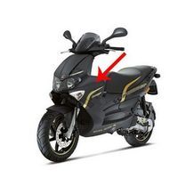 voorkap gilera runner rst zwart meteora 94 piaggio origineel 65498500ng