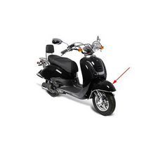 voorspatbord retro / fosti scooter zwart origineel 70203001bzb