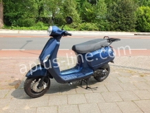 Plaatset aplus look a like lx/s donker glans blauw 19 delig