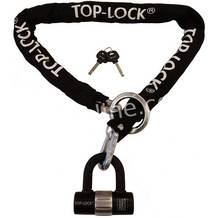 Kettingslot Top Lock ART3 120cm loop + u-beugel