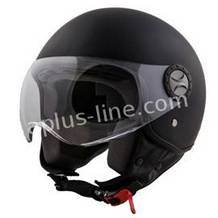 Helm vito jet loreto mat zwart