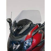 Bmw k1600 gt >'2011 windscherm hoog curved smoke