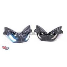 unit aerox twin zwart audi led