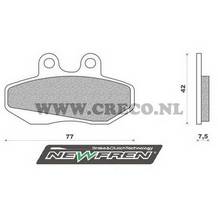 remblokset newfren fd0162 gpr voor