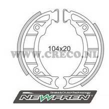 remsegment newfren gf0257 piaggio zip voor