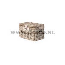 mand retro 40cm riet nature grey