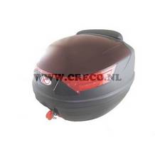 Koffer 32 ltr kymco mat bruin cr662