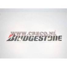 raamsticker bridgestone 46x7.5cm