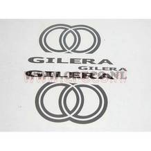 embleem stickerset gilera carbon 5 delig