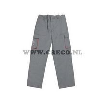 werkplaatsbroek kymco grijs / rood l