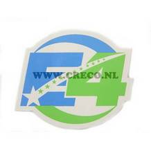 Sticker beenschild e4 kymco agility vp