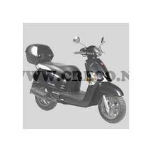 koffer kymco like zwart / blauw