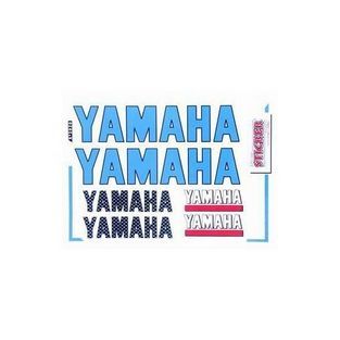 stickerset woord [yamaha] blauw falko 982020 6-delig