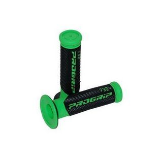 handvatset scooter zwart / groen progrip 732