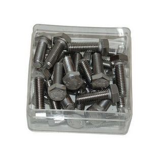 bout zeskant m8x25mm rvs 25pcs