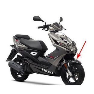 voorspatbord yamaha aerox 2013 zwart origineel 1phf151100p0