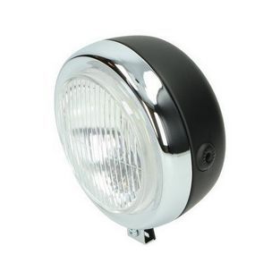 koplamp rond maxi zwart