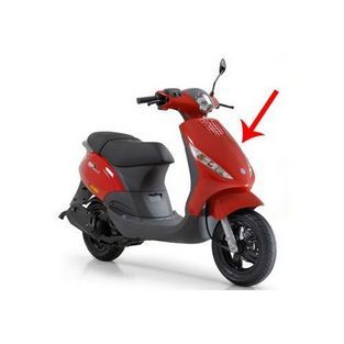 voorkap piaggio zip 2000 rood dragon 894 piaggio origineel 57641350r7