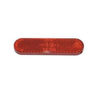 reflector achterspatbord 58233R vespa primavera / sprint / vespa lx / vespa s / zip2000 rood