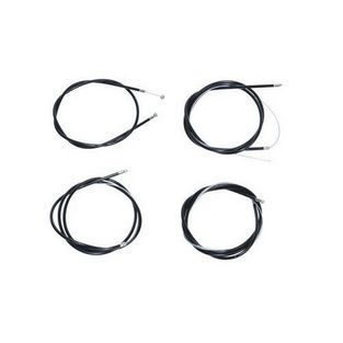 kabel set vespa ciao px zwart