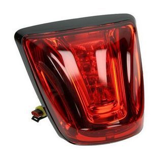 achterlicht led glans zwarte rand / rood glas vespa primavera / sprint DMP