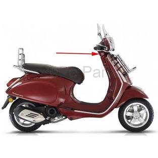 stuurkap primavera touring rood metallic 880/a onder piag orig 67364700yr5